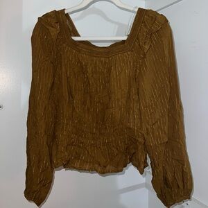 Long sleeve blouse